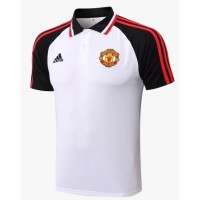 Manchester United Official Polo Jersey - White